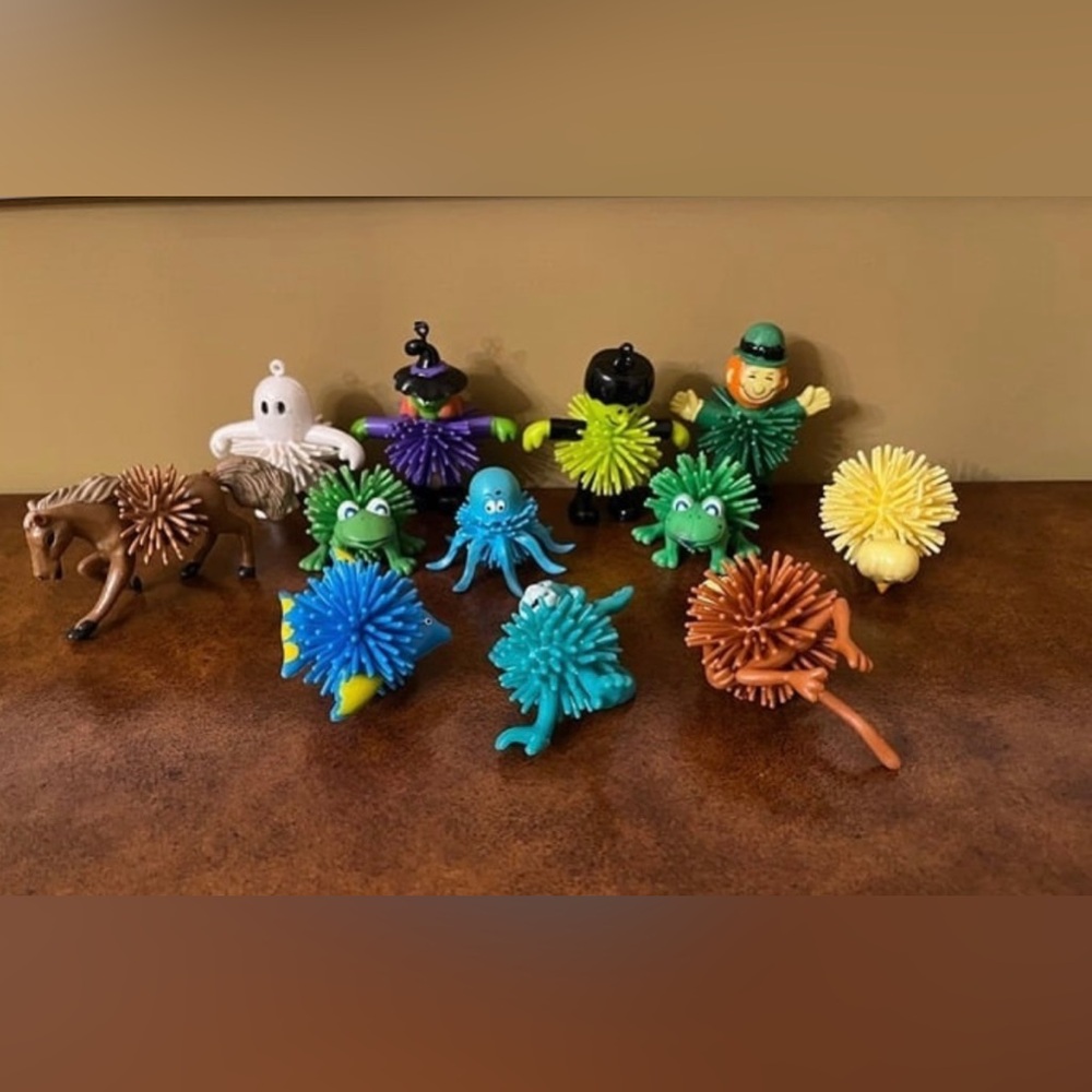 Koosh Ball Toy Lot Halloween, Animals, Monsters and More